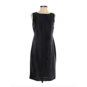 Talbots Silk Blend Sleeveless Sheath Dress Womens Size 2P‎